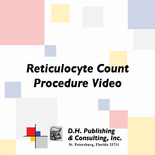 Reticulocyte Count Procedure Video